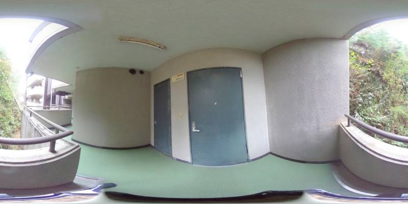 パノラマ画像玄関