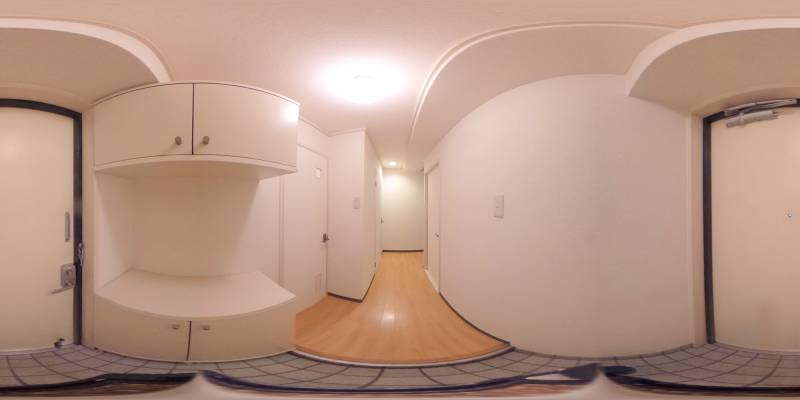 パノラマ画像玄関