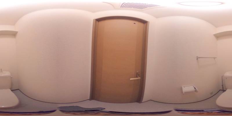 パノラマ画像トイレ