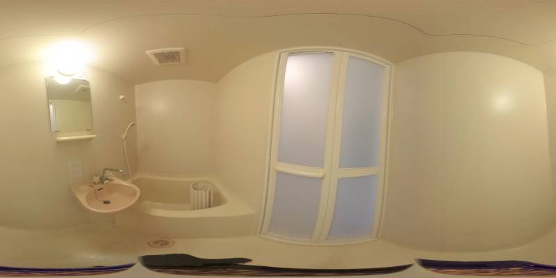 パノラマ画像バスルーム