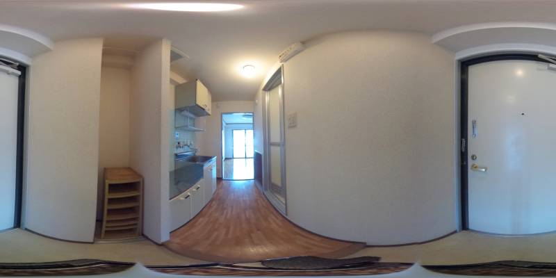 パノラマ画像玄関