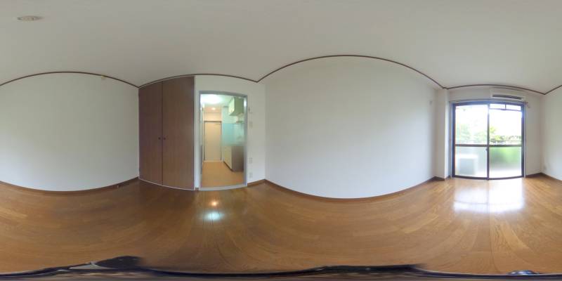 パノラマ画像洋室