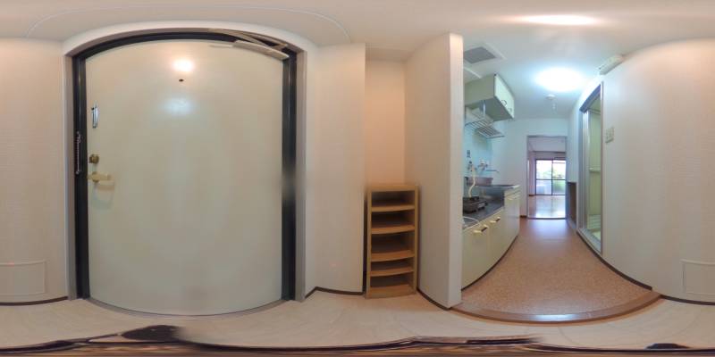 パノラマ画像玄関