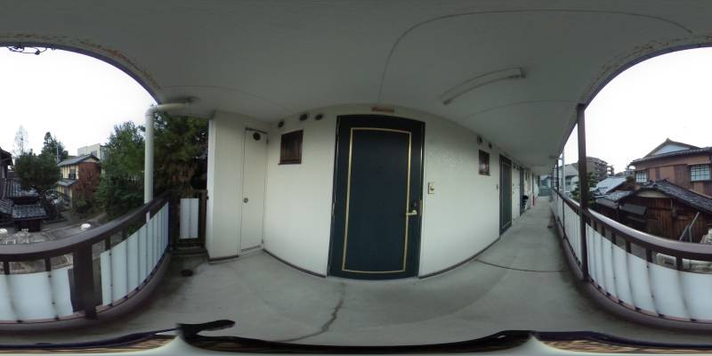 パノラマ画像玄関