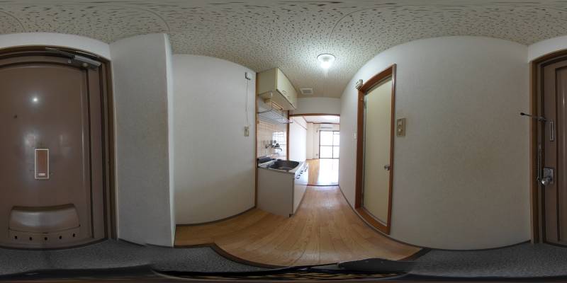 パノラマ画像玄関