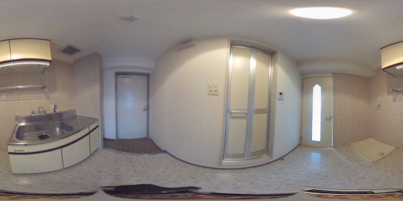 パノラマ画像キッチン