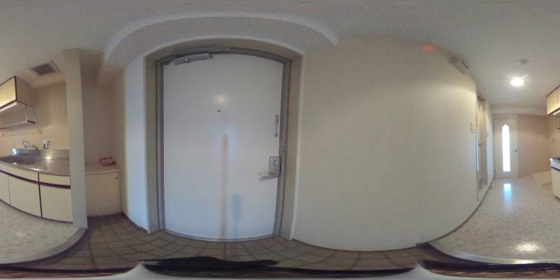 パノラマ画像玄関