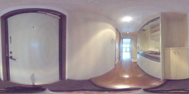 パノラマ画像玄関