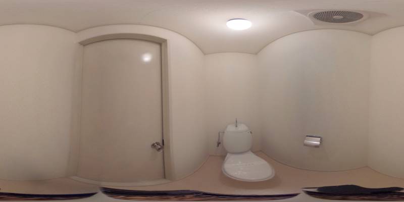 パノラマ画像トイレ