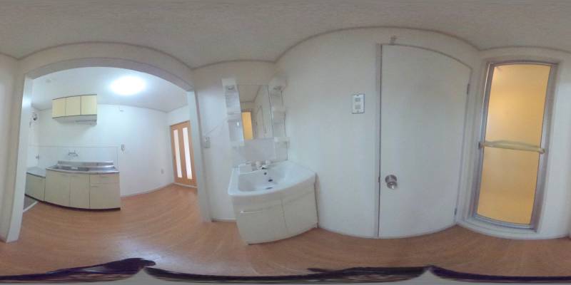 パノラマ画像洗面所