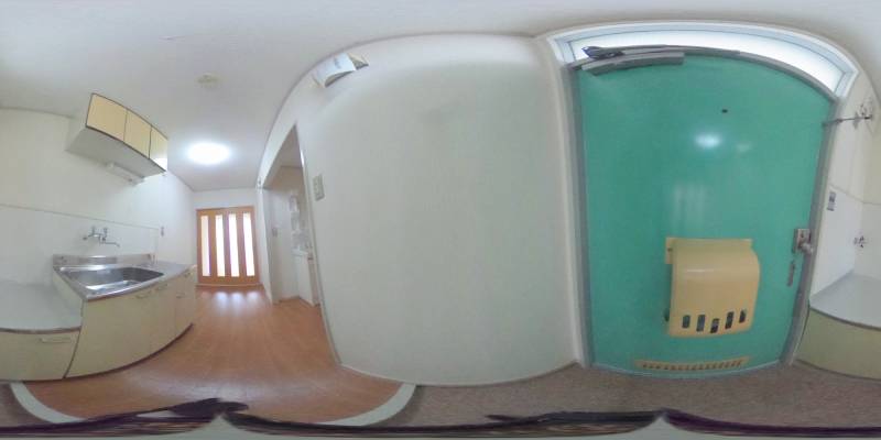 パノラマ画像玄関