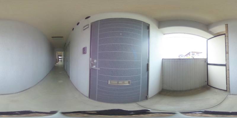 パノラマ画像玄関