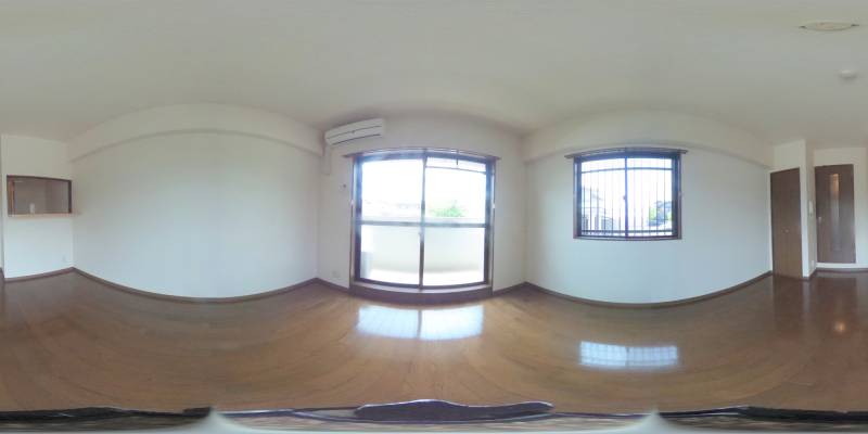 パノラマ画像洋室