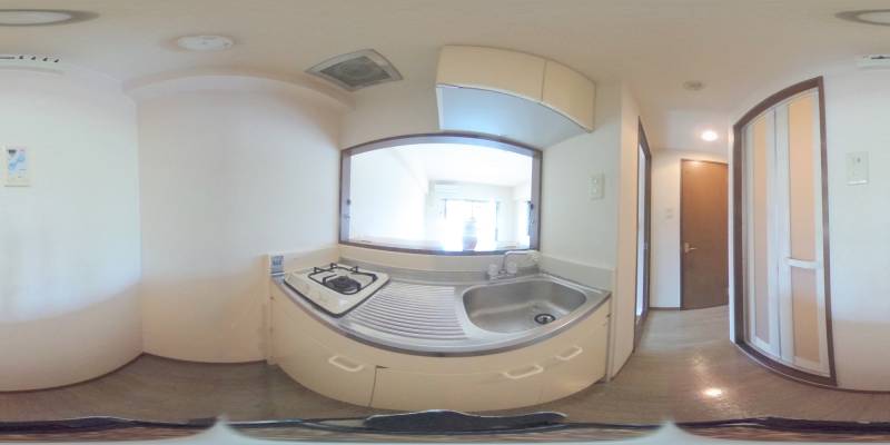 パノラマ画像キッチン