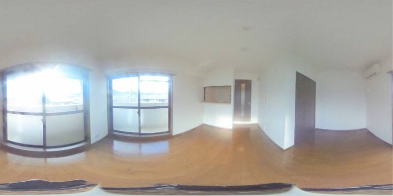 パノラマ画像洋室