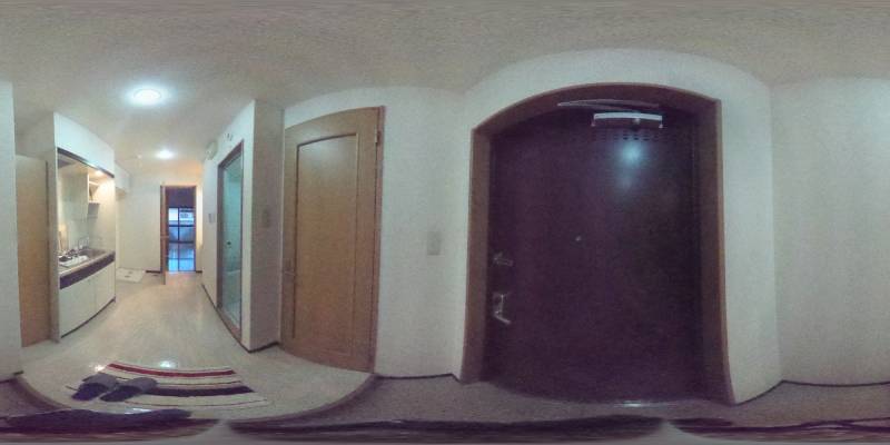 パノラマ画像玄関