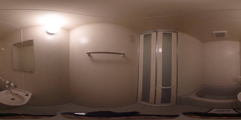 パノラマ画像バスルーム