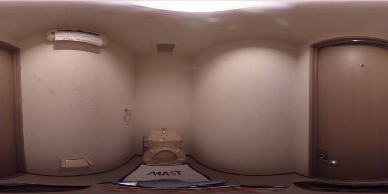 パノラマ画像トイレ