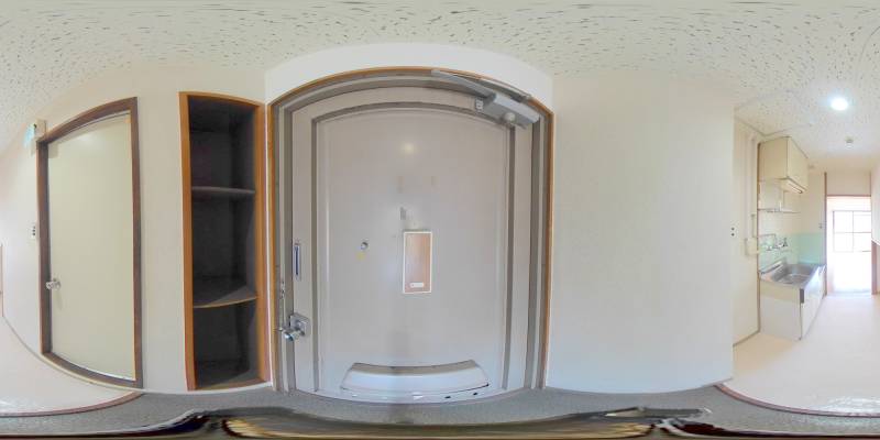 パノラマ画像玄関