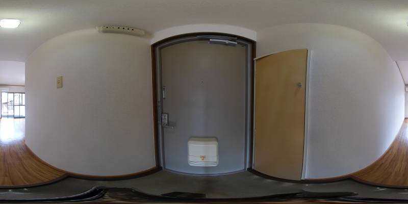 パノラマ画像玄関