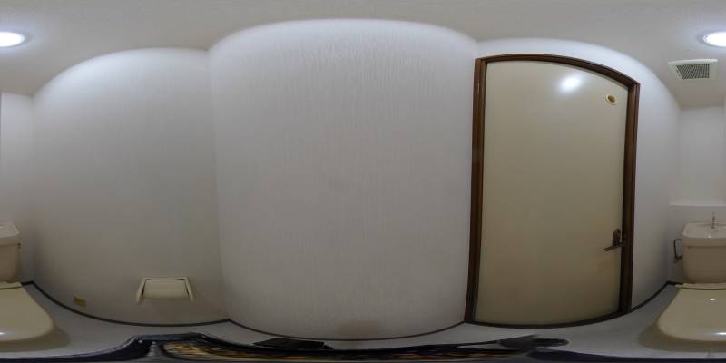 パノラマ画像トイレ