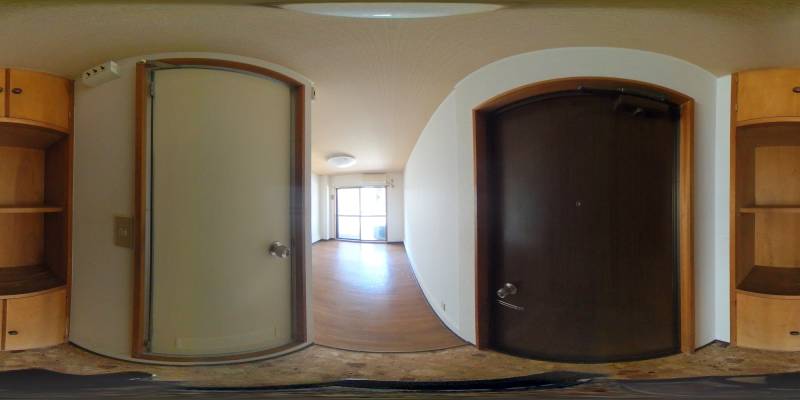 パノラマ画像玄関