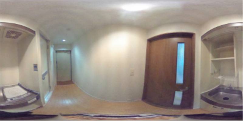 パノラマ画像キッチン