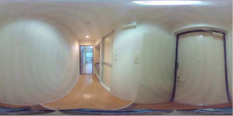 パノラマ画像玄関