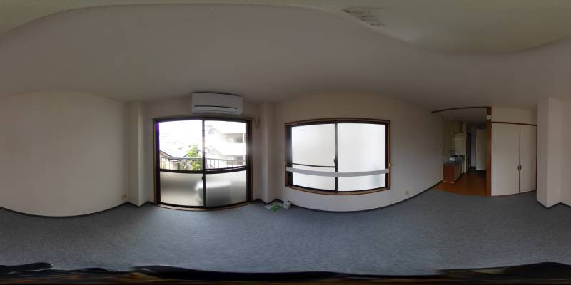 パノラマ画像洋室