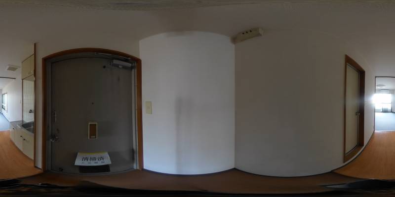 パノラマ画像玄関