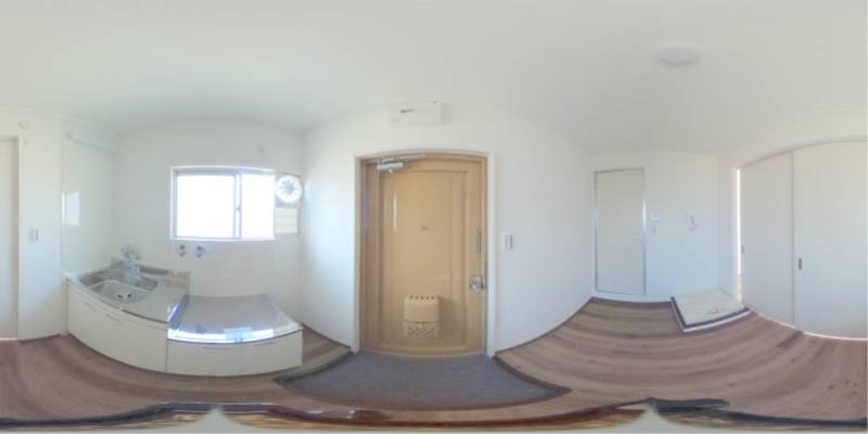 パノラマ画像玄関