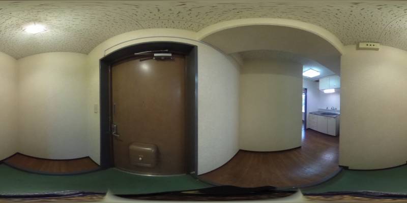 パノラマ画像玄関