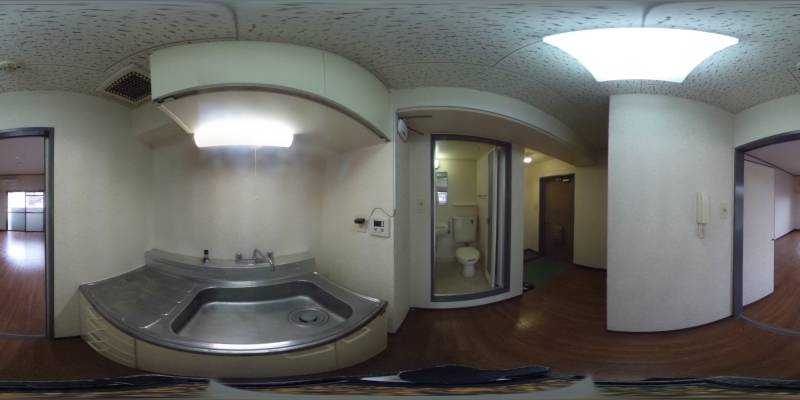 パノラマ画像キッチン