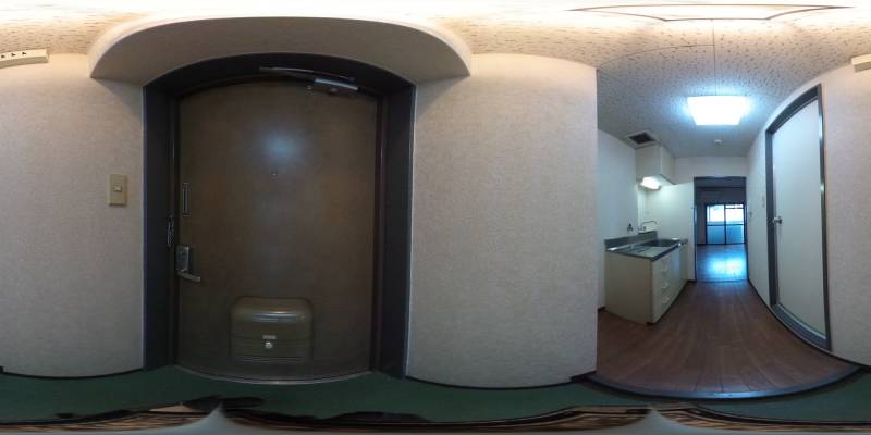 パノラマ画像玄関