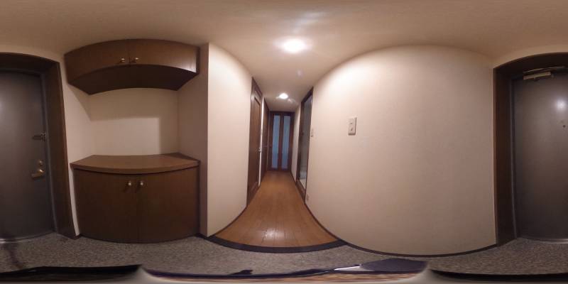 パノラマ画像玄関