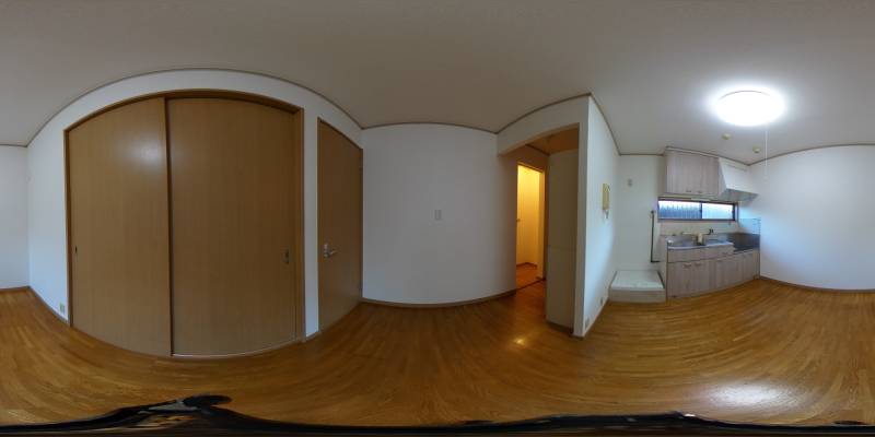 パノラマ画像洋室