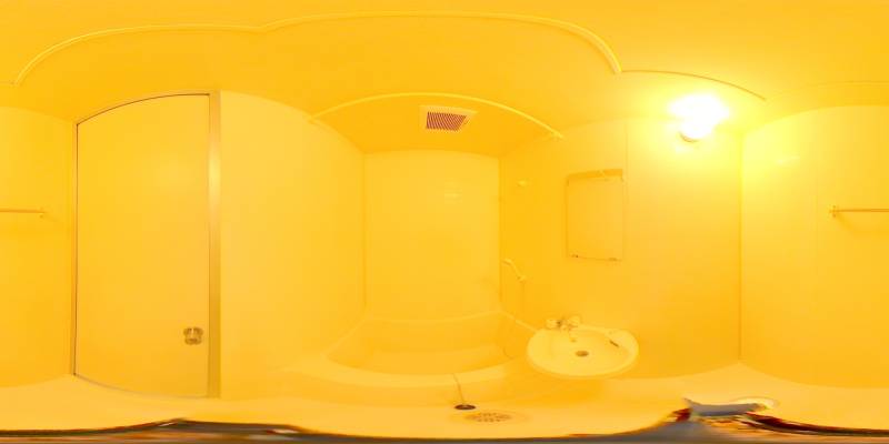 パノラマ画像バスルーム