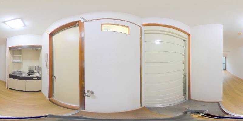 パノラマ画像玄関