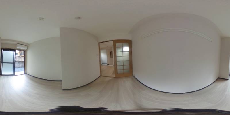 パノラマ画像洋室