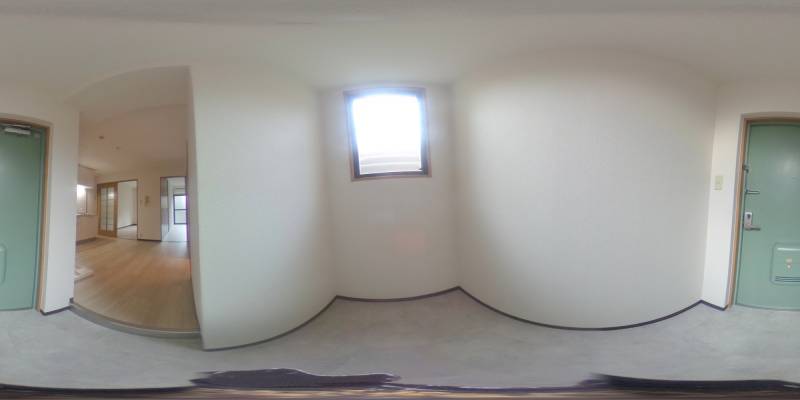 パノラマ画像玄関