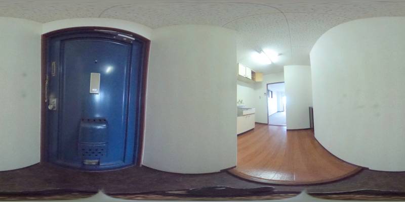 パノラマ画像玄関