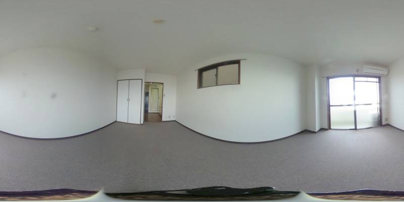 パノラマ画像洋室