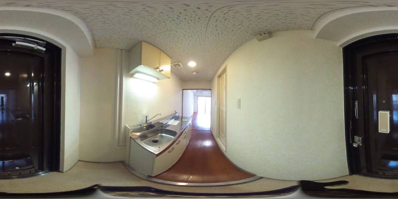 パノラマ画像玄関