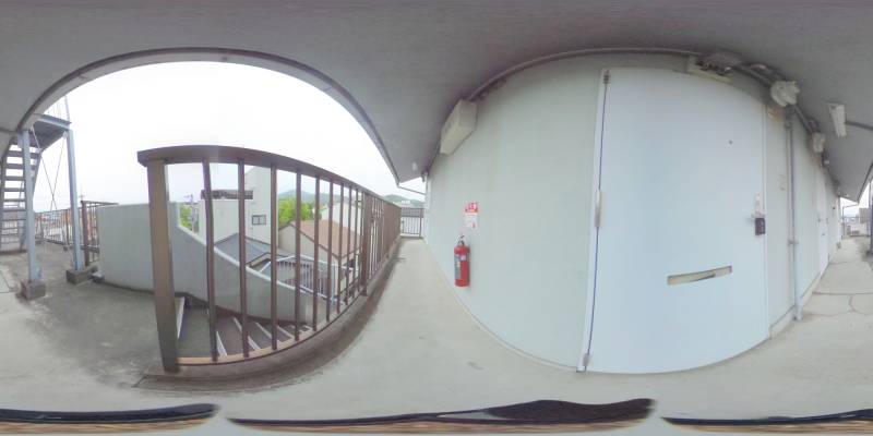 パノラマ画像玄関