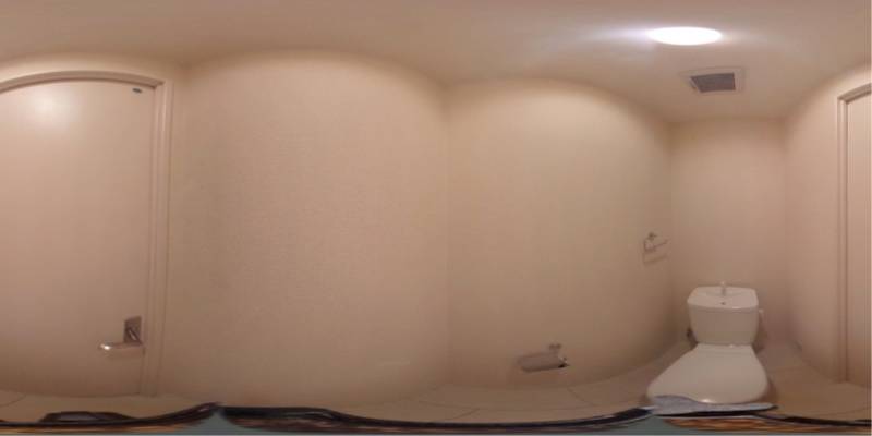 パノラマ画像トイレ