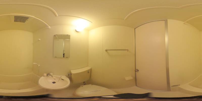 パノラマ画像バスルーム