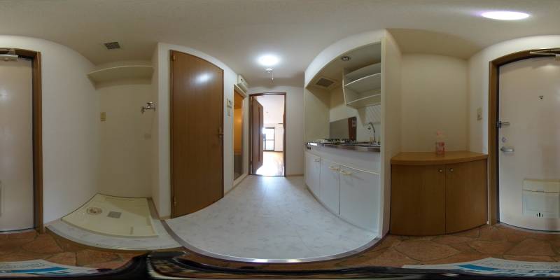 パノラマ画像玄関