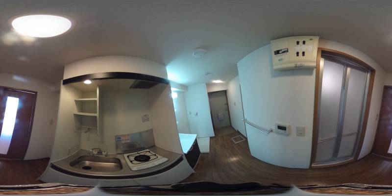 パノラマ画像キッチン