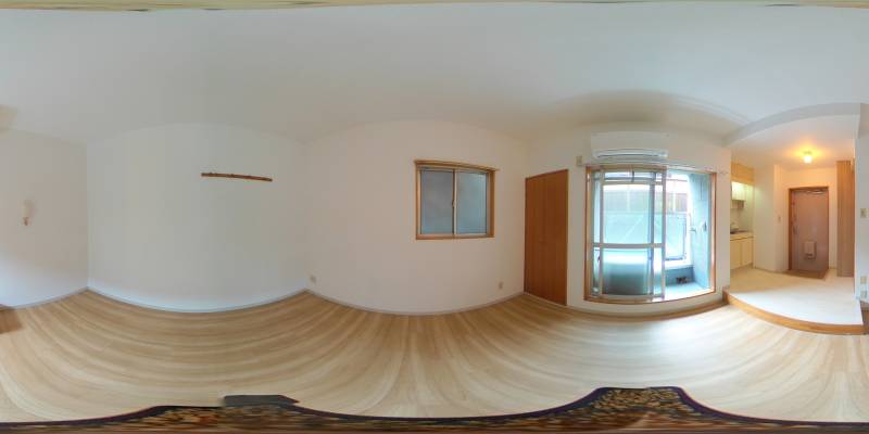 パノラマ画像洋室