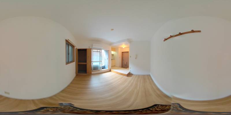 パノラマ画像洋室